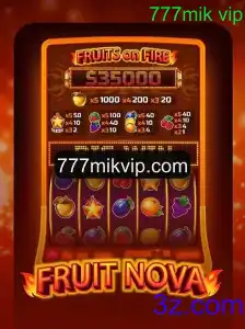 Explorando o Jogo FruitNova: Regras e Aventura no universo 777mik vip
